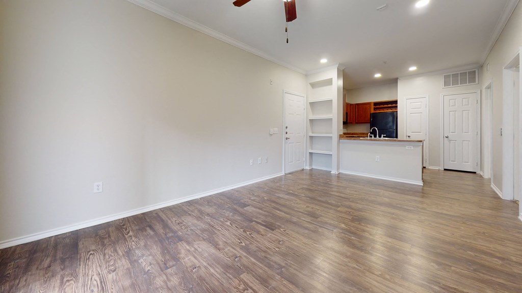 Rustic Redwood (Home Interior Style) at The Canyons Apartments, Fort Worth, Texas