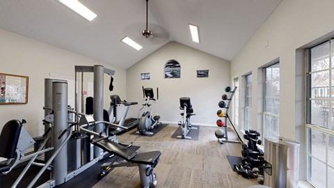 Every kind of equipment you could want or need in our state of the art fitness studio at The Legends at Eagle Mountain Lake, Fort Worth