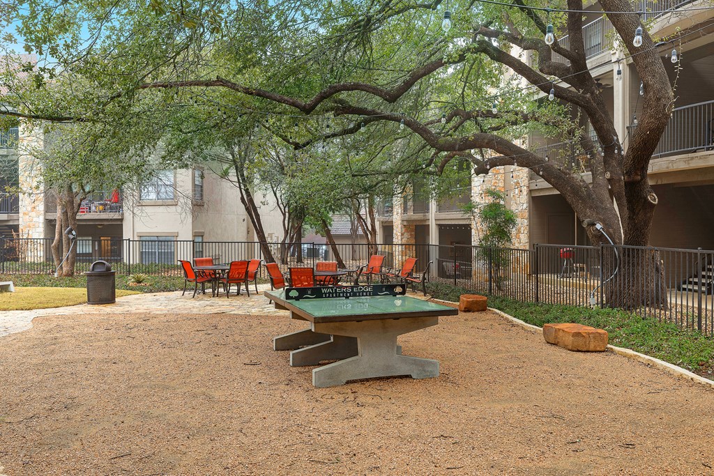 a picnic are at Waters Edge Apartment Homes, Texas, 78626