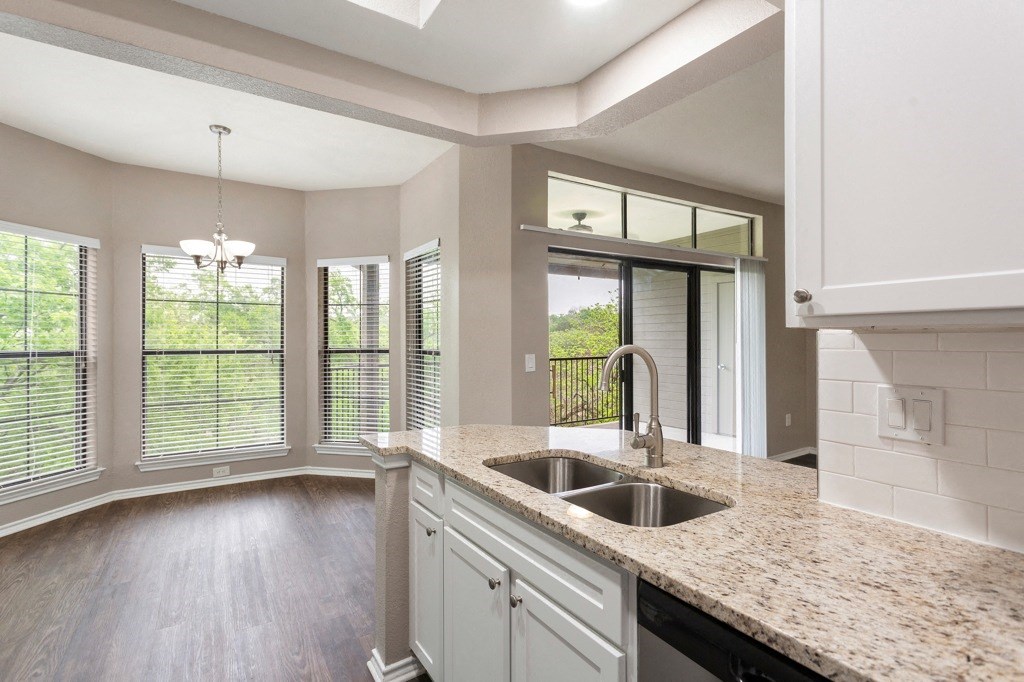 Updated, Well Lit Kitchens at Waters Edge Apartment Homes, Georgetown, TX