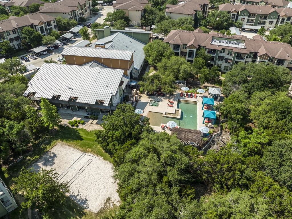 Aerial View at Lakeline East Apartments, Texas, 78613