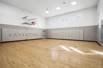 Indoor Basketball Court at La Ventura Apartments, Plano, TX