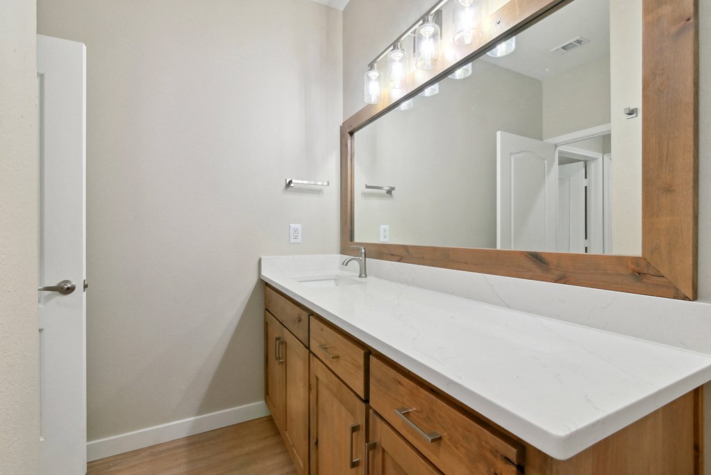 Luxurious Bathroom at The Canyons Apartments, Fort Worth