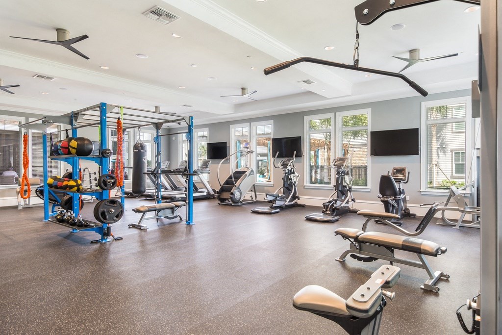 Exercise Room at The Oasis at Lakewood Ranch, Florida