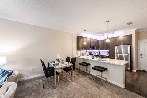 Elegant Dining Area at The Oasis at 301 Luxury Apartment Homes, Riverview, 33578