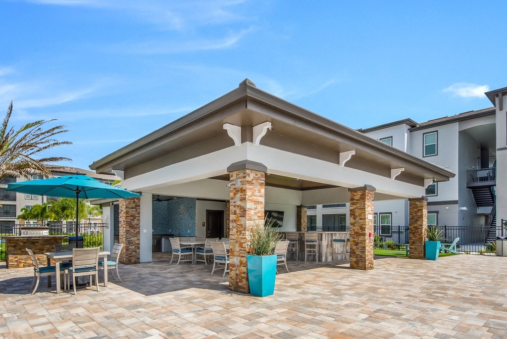 Outdoor Kitchen Space at The Oasis at Lakewood Ranch, Florida, 34211