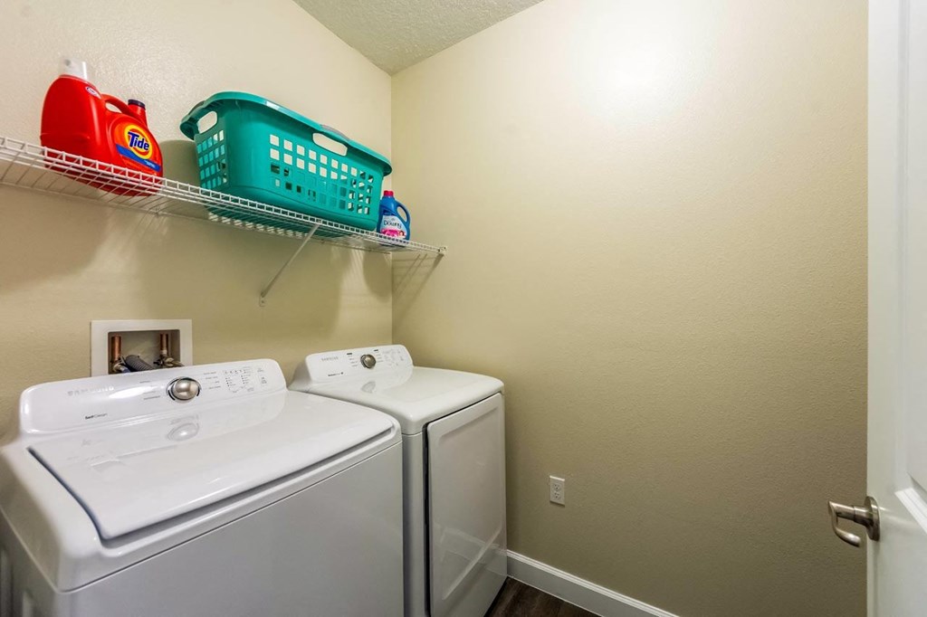 Laundry Room at The Oasis at 301 Luxury Apartment Homes, Florida, 33578