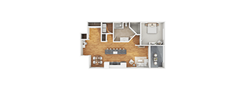 Floor Plan 1c1 at The Cantera by Picerne, Nevada