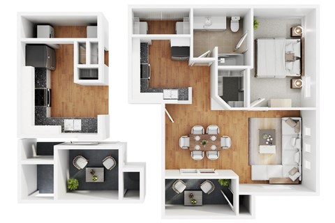 1a1 Floor plan at The Presidio by Picerne, N Las Vegas, 89084