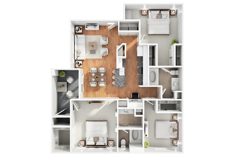3a2 Floor plan at The Presidio by Picerne, Nevada , 89084