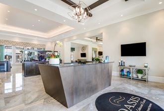 Lobby Lounge Lobby Lounge at The Oasis at Lakewood Ranch, Florida
