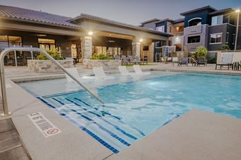 Crystal Clear Swimming Pool at Level 25 at The Curve by Picerne, Las Vegas, 89148