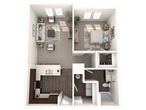 1 bed 1 bath A at The Oasis at 301 Apartments, Florida, 33578