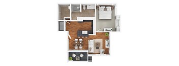 A3 Floor Plan at The Passage by Picerne, Henderson, NV