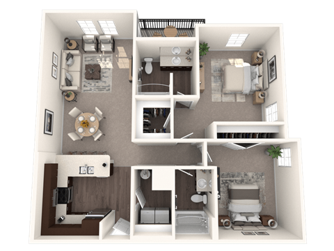 2 bed 2 bath at The Oasis at 301 Apartments, Riverview, Florida