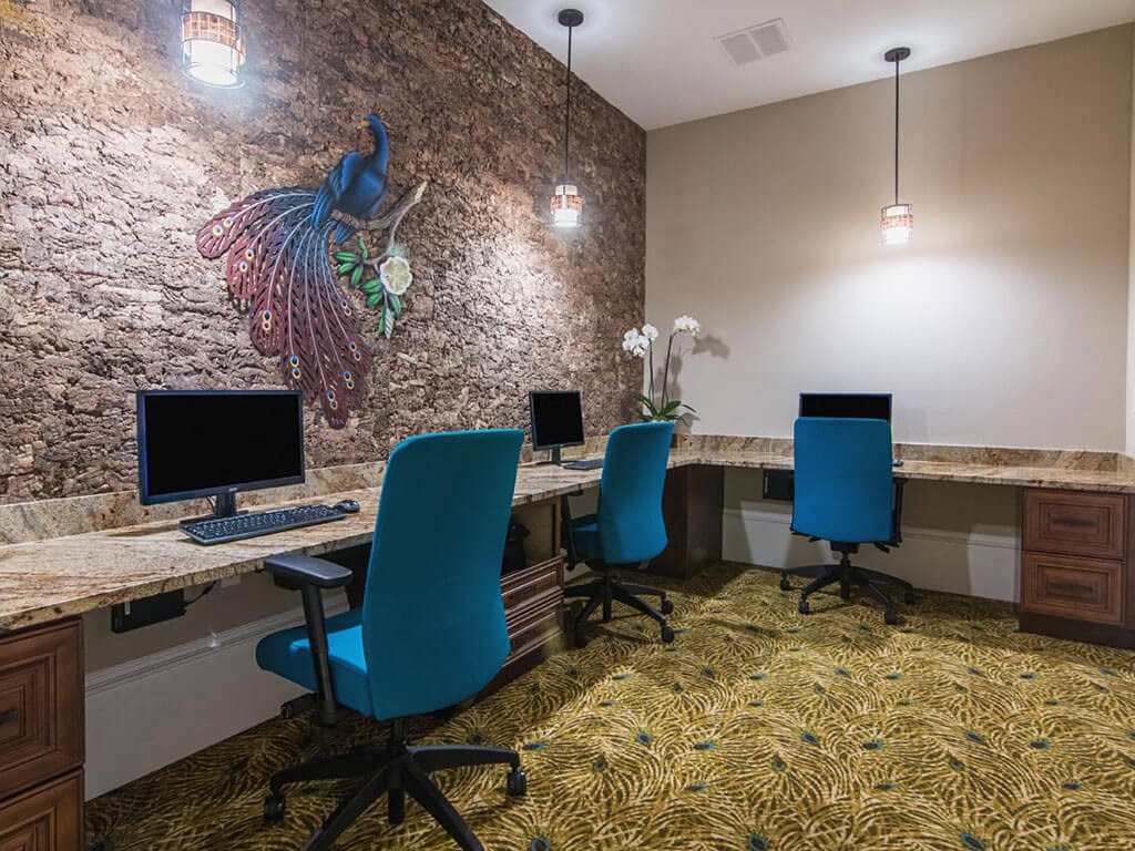 Business Center at The Oasis at Lake Bennet, Ocoee, Florida