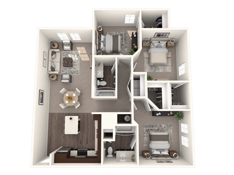 3 bed 2 bath at The Oasis at 301 Apartments, Florida
