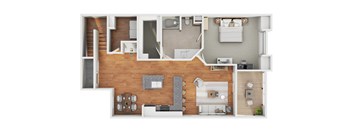 Floor Plan 1f1 at The Cantera by Picerne, Las Vegas, Nevada