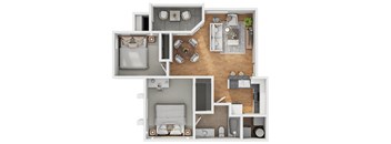 2 bed 2 bath at The Equestrian by Picerne Apartments, Nevada