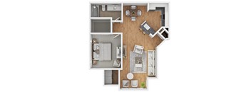 1 bed 1 bath at The Equestrian by Picerne Apartments, Henderson 89052
