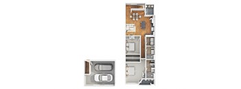 FOUR CORNERS Floor Plan at The Covington by Picerne, Nevada, 89139