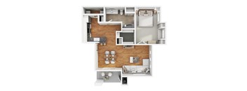 1 bed 1 bath B at The Fairways by Picerne Apartments, Las Vegas 89141