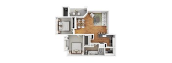 2 bed 1 bath at The Fairways by Picerne Apartments, Las Vegas