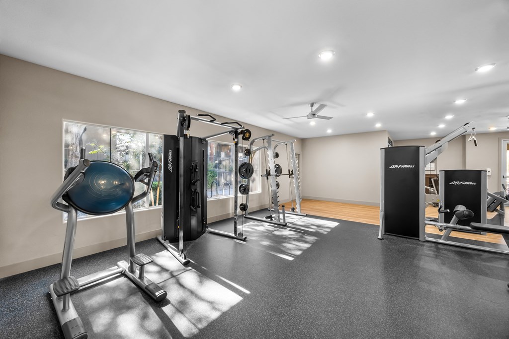 Fitness room at The Equestrian by Picerne Apartments, Henderson, NV, 89052