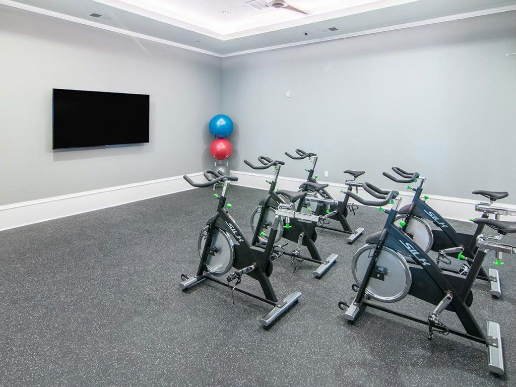 Peloton Bike And Training Space at The Oasis at Lake Bennet, Florida
