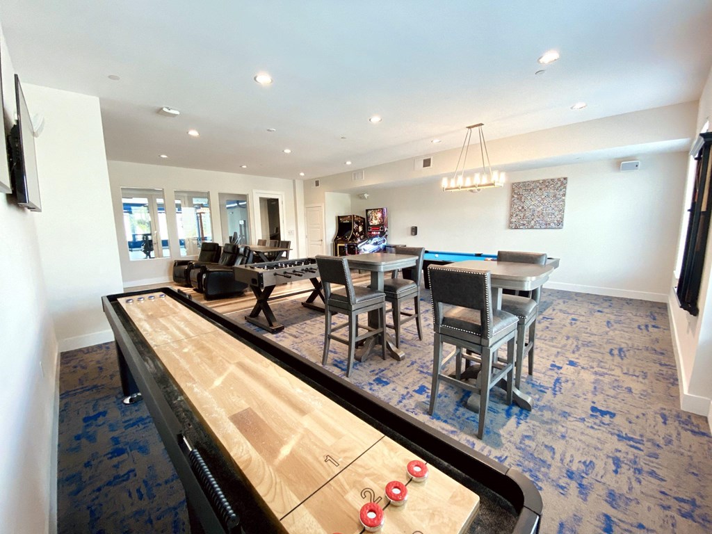 Indoor Game Room at The Oasis at 301, Riverview, 33578