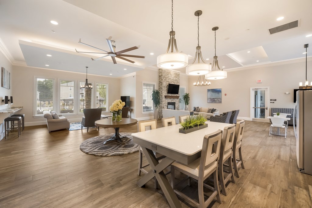 Spacious Kitchen at The Oasis at Plainville