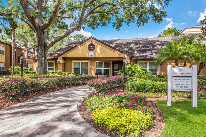Leasing Office Exterior at The Oasis at Wekiva, Florida, 32703 - Photo Gallery 1