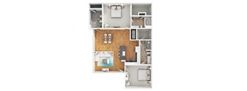 2 bed 2 bath at Level 25 at Cactus by Picerne Apartments, Las Vegas, Nevada