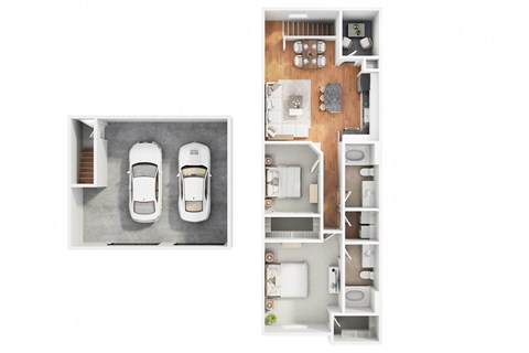 Loft 2bed 2bath at The Presidio by Picerne, N Las Vegas, NV, 89084