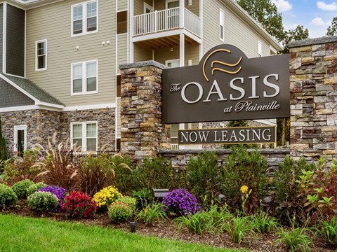 Oasis Board at The Oasis at Plainville, Plainville
