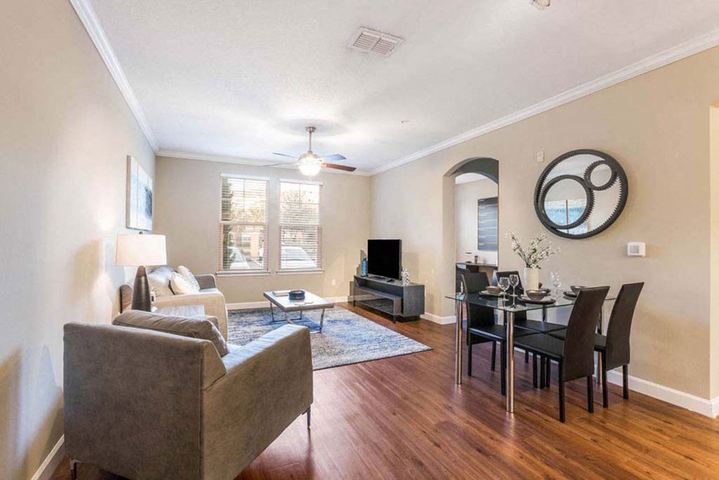 Living and Dining Room at The Oasis at Brandon, Riverview, FL, 33578