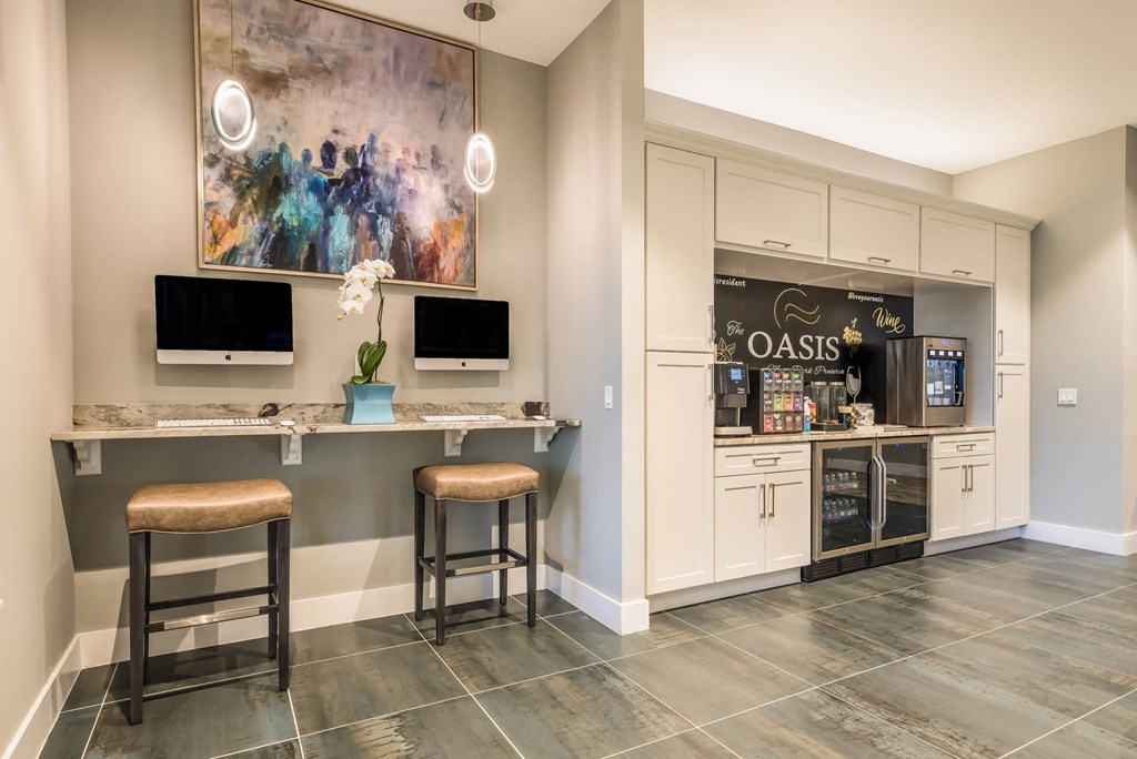 Business Center at The Oasis at Moss Park Preserve, Orlando, FL, 32832