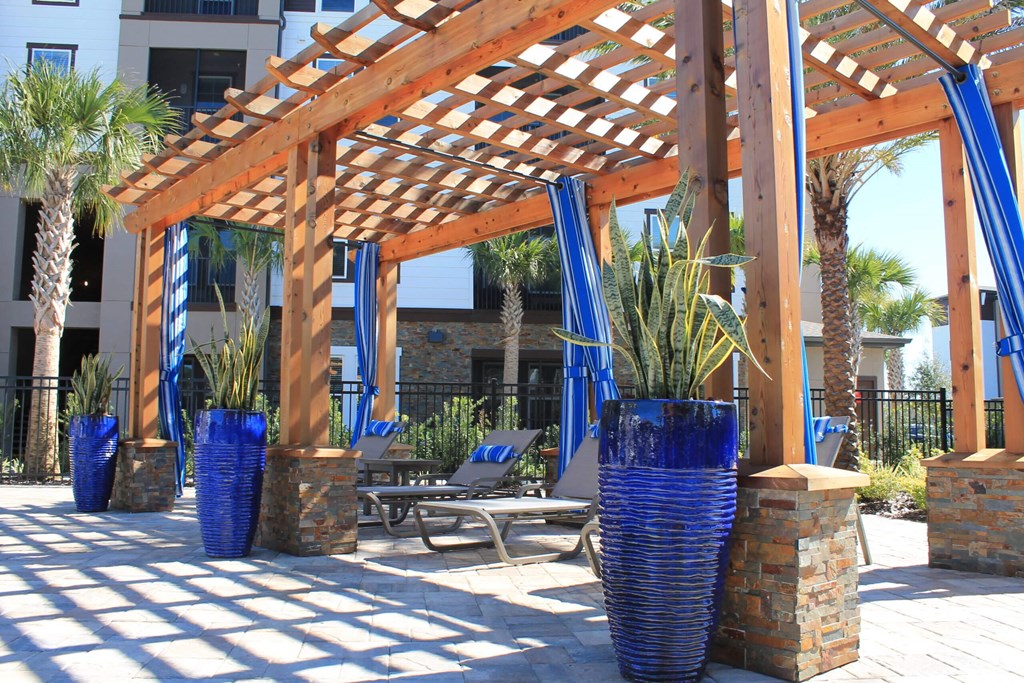 Poolside Sundeck at The Oasis at Moss Park Preserve, Orlando