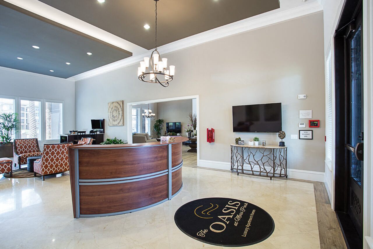 Front Desk at The Oasis at Moss Park, Orlando, FL, 32832