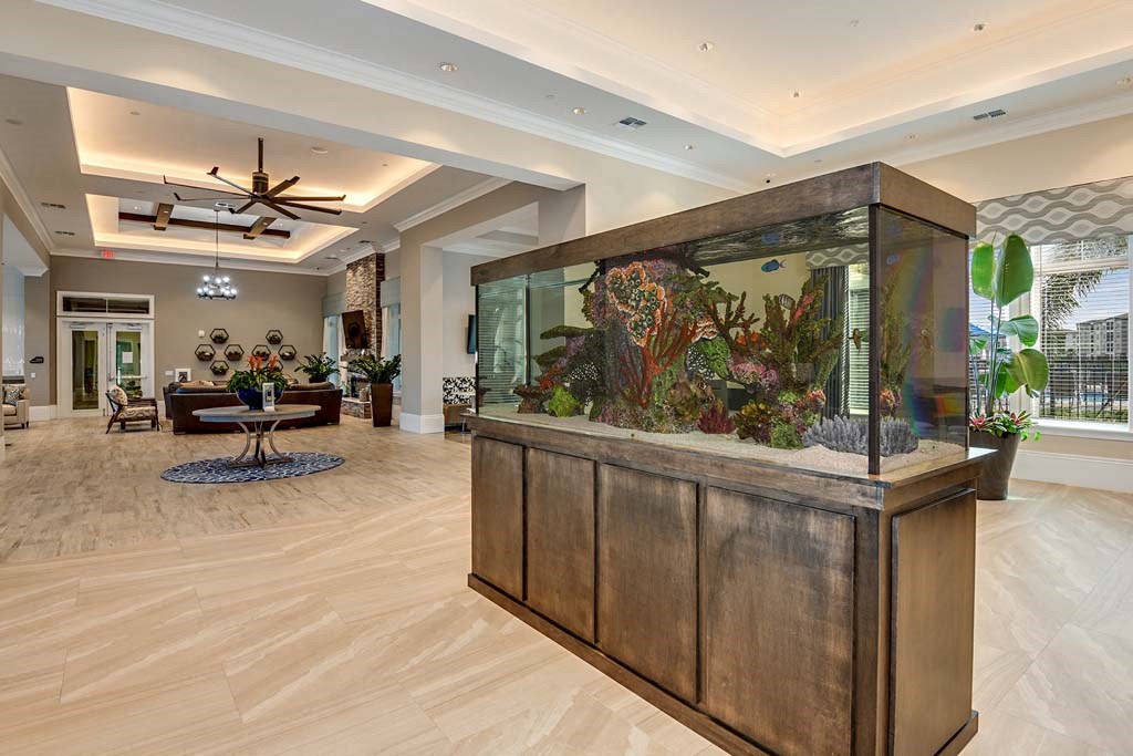 Clubhouse Fish Tank at The Oasis at Cypress Woods, Florida, 33966