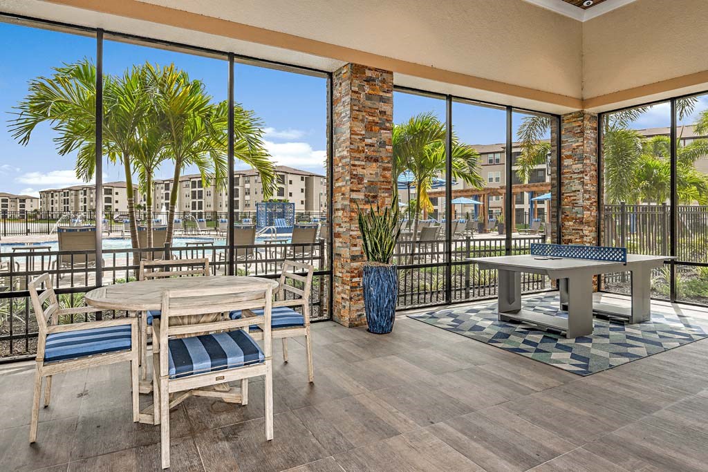 Ping Pong Table at The Oasis at Cypress Woods, Florida