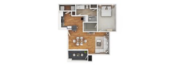 PAINTED DESERT Floor Plan at The Covington by Picerne, Nevada, 89139