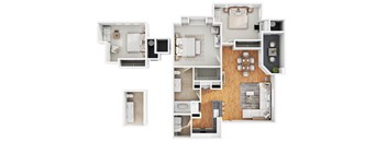 2 bedroom 1 bathroom paseo goodyear az