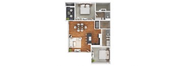 B2 Floor Plan at The Passage by Picerne, Nevada