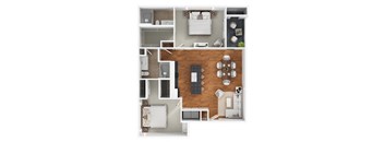 B3 Floor Plan at The Passage by Picerne, Nevada, 89014