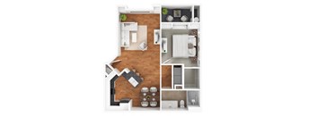 The Signature Floor Plan at The Passage by Picerne, Nevada