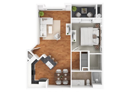 The Signature Floor Plan at The Passage by Picerne, Nevada