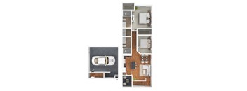 The Summit Floor Plan at The Passage by Picerne, Henderson, NV
