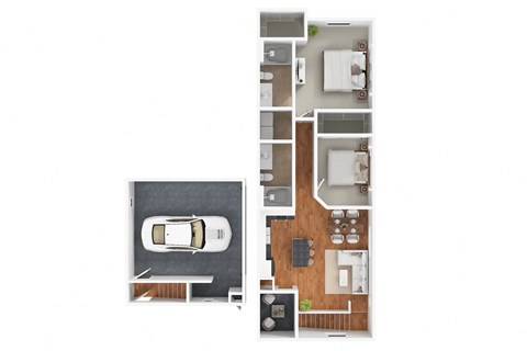 The Summit Floor Plan at The Passage by Picerne, Henderson, NV