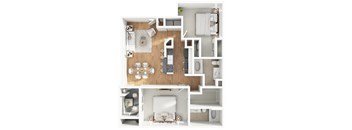 The Jewel Floor Plan at The Pavilions by Picerne, Las Vegas, NV, 89166